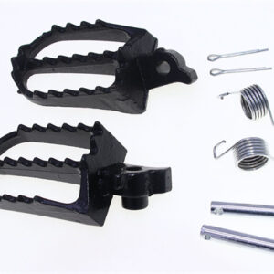Off-road motorcycle front iron foot pegs for Huayang T2 T6 Bosur T8 PH modified models