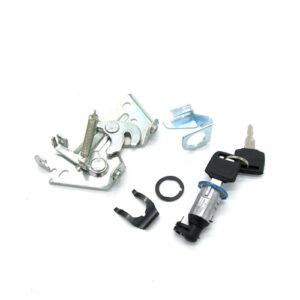 Racing motorcycle universal seat cover lock with iron sheet fits Kawasaki Horizon sports bikes