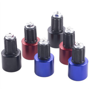 Off-road CNC motorcycle handlebar end plugs two-color aluminum balance blocks for modification