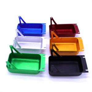 Engine oil seepage bottom plate box for off-road motorcycles leak-proof modified oil catch tray