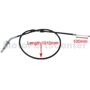 39.76" Front Brake Cable Set with adjustment for 50cc-125cc ATV