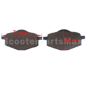 Disc Brake Pads set for 150-250cc ATVs