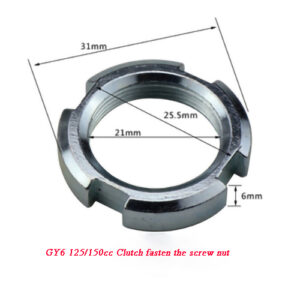 Starter Plate Locknut for GY6 125-150cc Scooter Moped