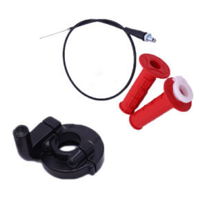 Throttle bracket,Grip & Throttle Cable