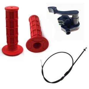 Thumb Throttle,Grip & Throttle Cable