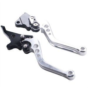 CNC Adjustable Brake Handle Lever for GY6 Electric Motorcycle Front Disc Rear Drum