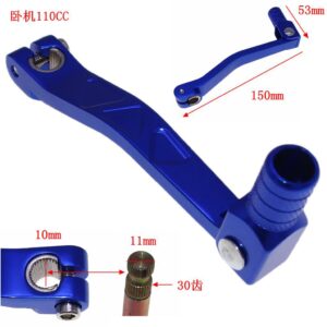 CNC foldable start lever for ATV/off-road bikes, multi-color option