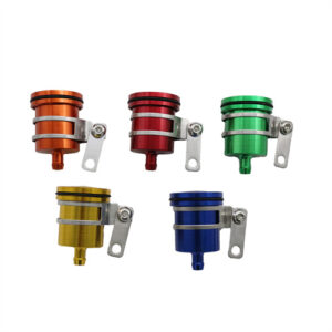 CNC Aluminum Brake Oil Pot for Motorcycle Front/Rear Direct Push Master Cylinder