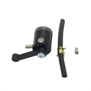 Motorcycle CNC Aluminum Oil Cup Black Brake Fluid Reservoir Upgrade Part
