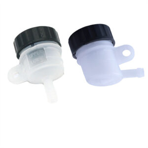 Compact CNC Oil Cup for Rear Brake Master Cylinder Universal Motorcycle Fitment