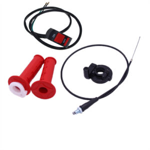 7/8" Throttle Handlebar with Cable & Switch for 110 250CC Off-Road Motorcycles