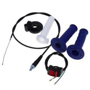 ATV Off-Road 50 250CC Twist Throttle Handlebar with Cable & Flameout Switch